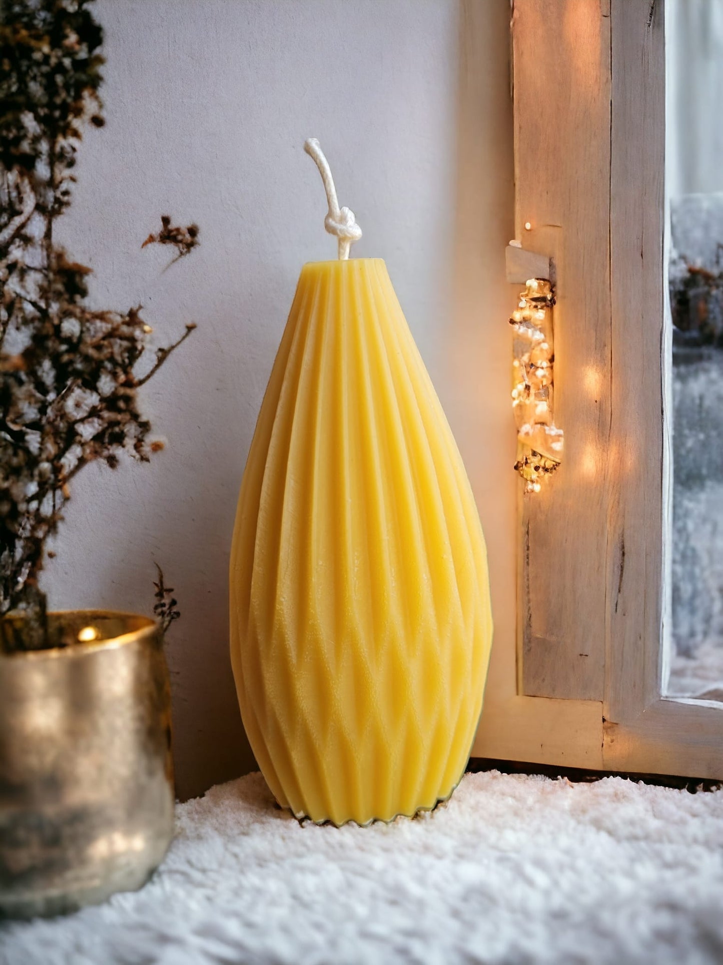 Bottle Geometric Candle-Donagh Bees