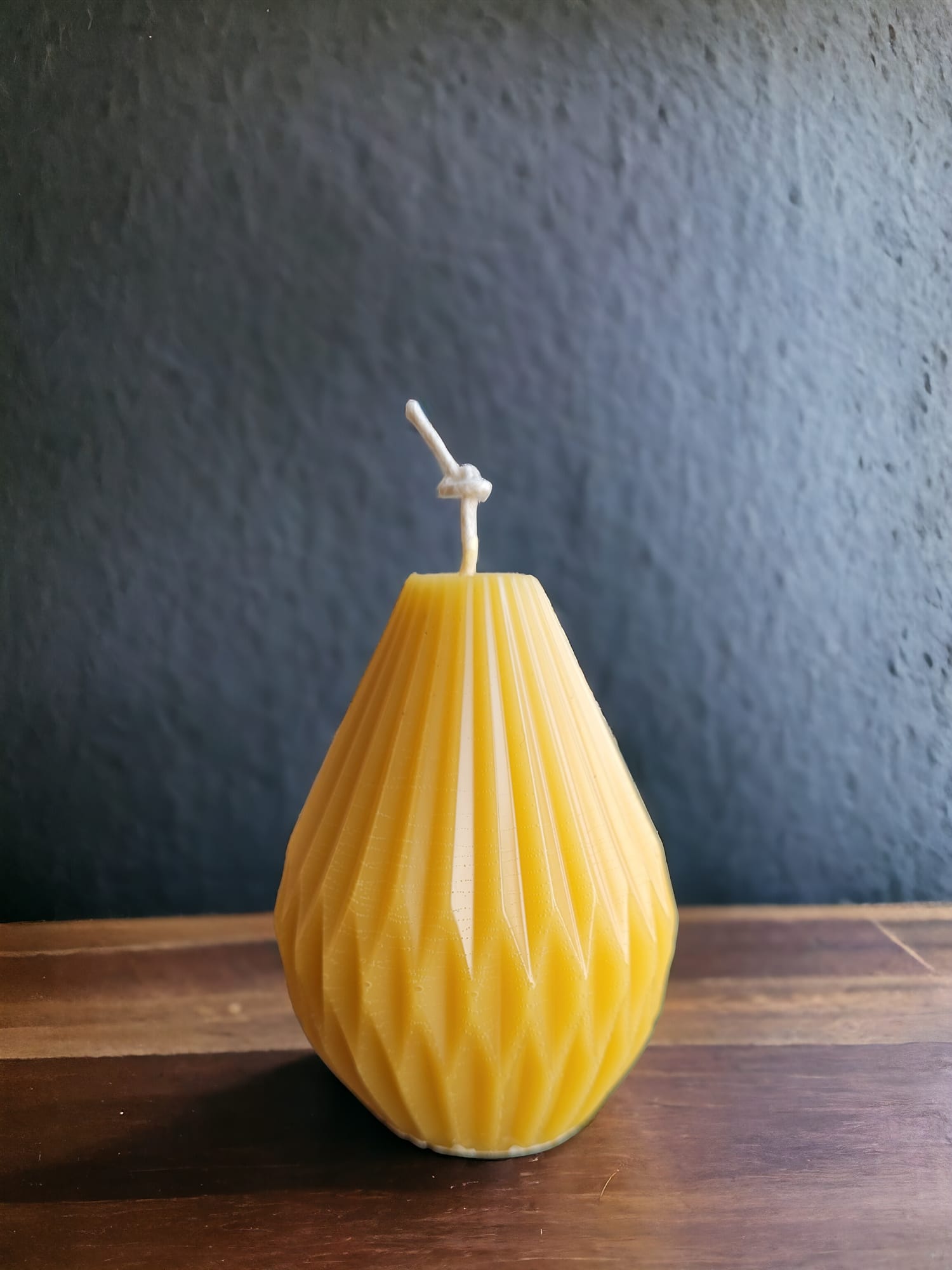 Pear Geometric Candle-Donagh Bees