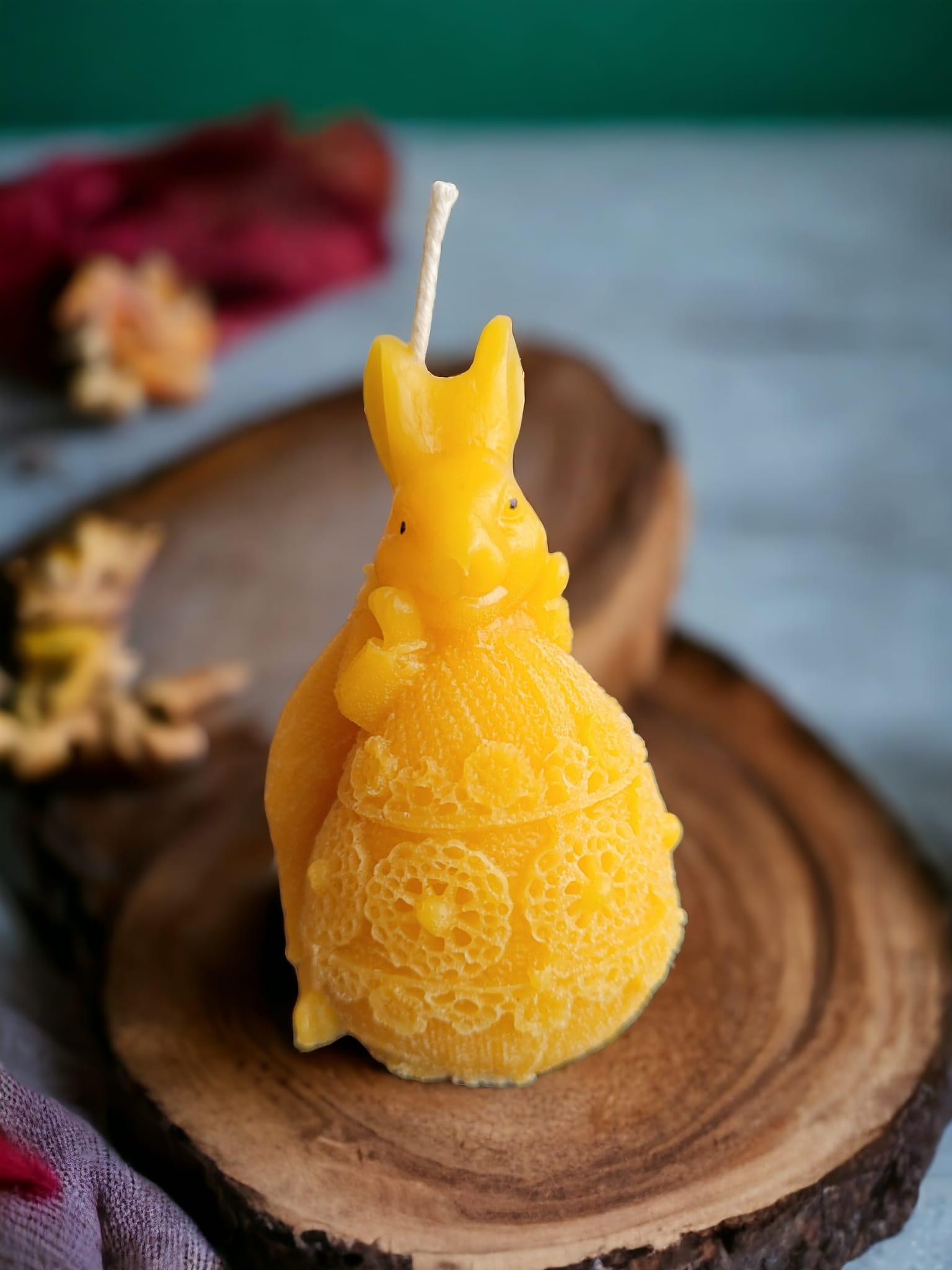 Cute Rabbit Candle-Donagh Bees