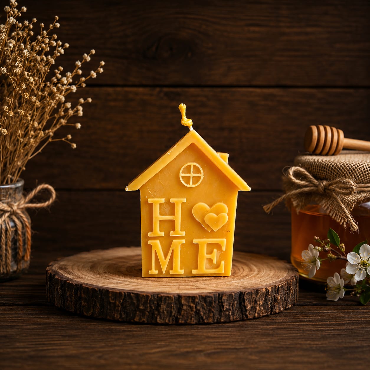 Love Home Candle