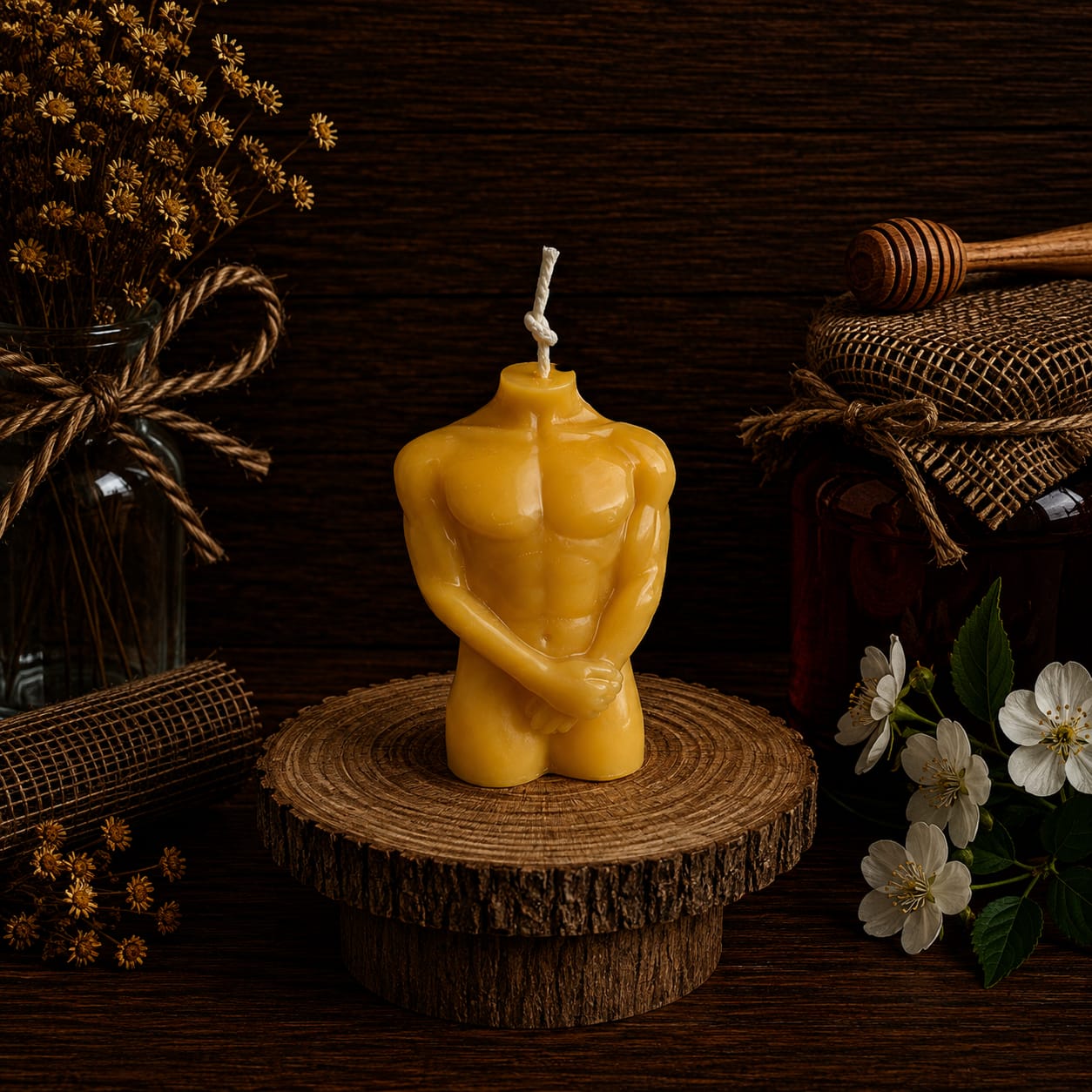 Man Shape Candle