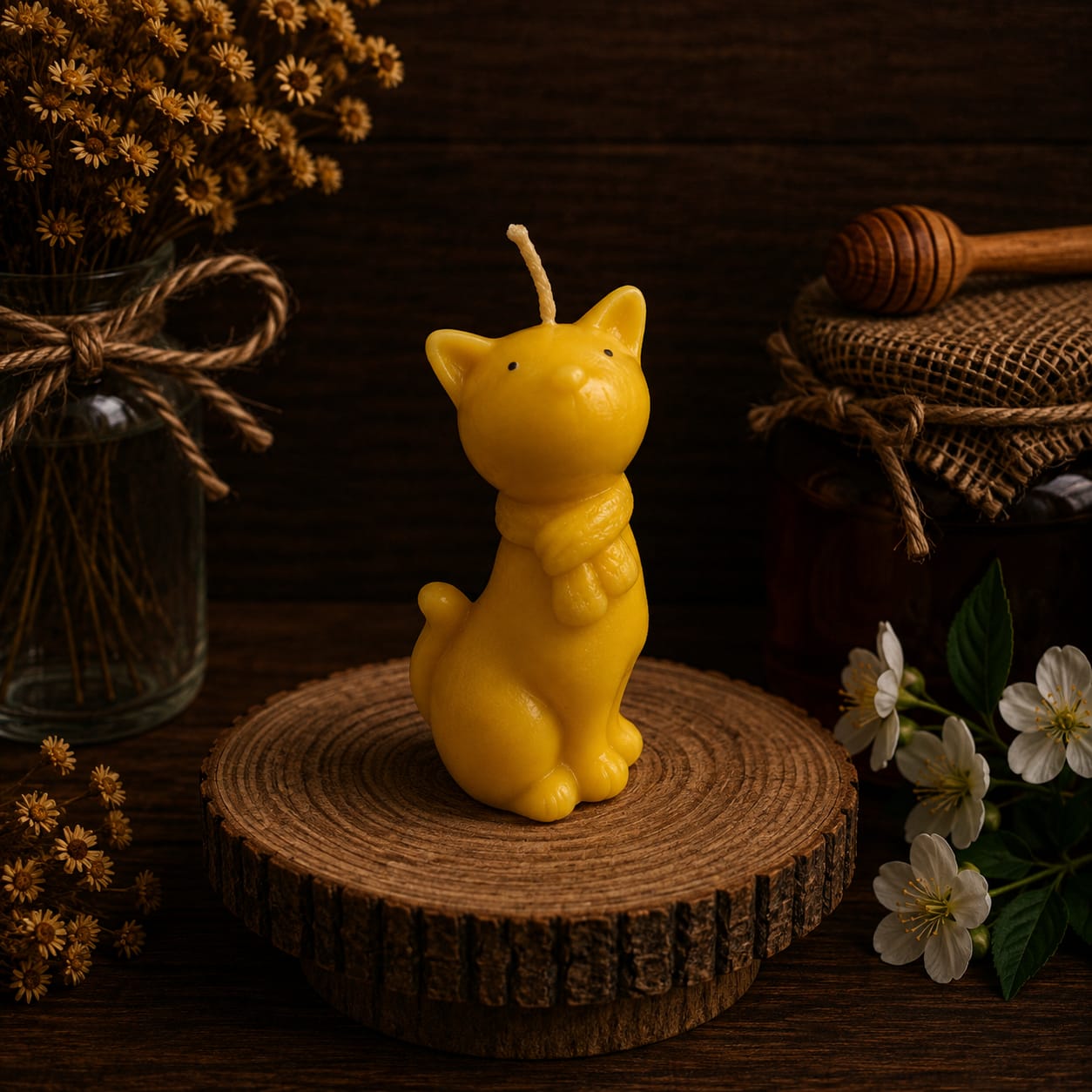 Cat Candle