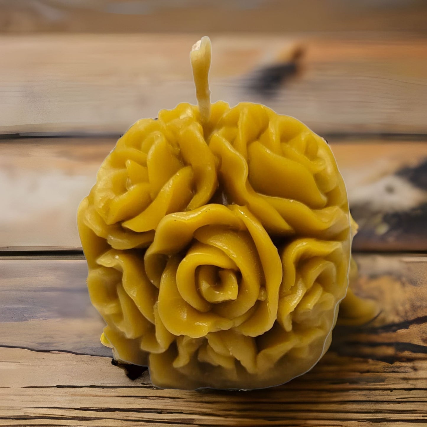 3D Rose Flower Candle-Donagh Bees