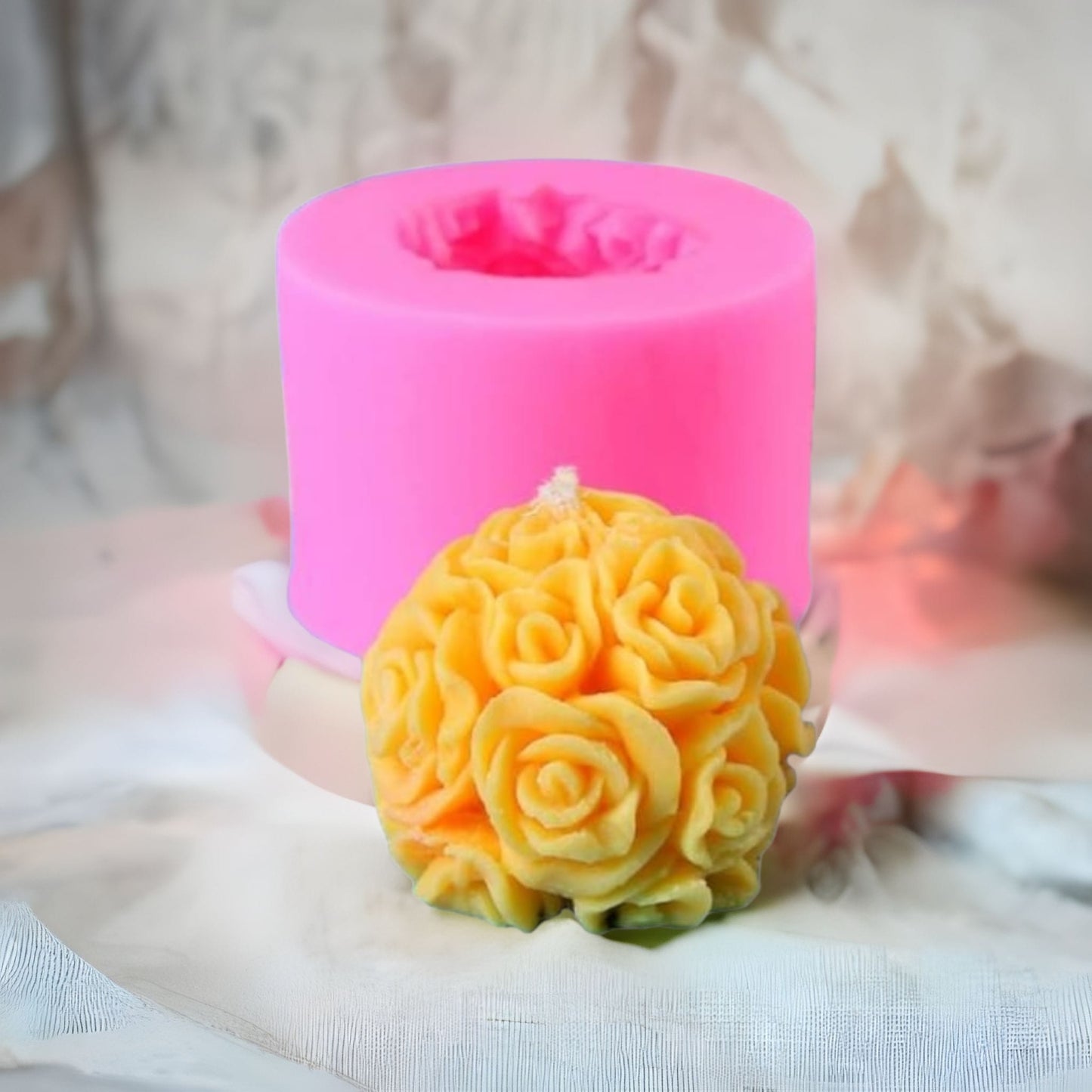3D Rose Flower Silicone Molds-Donagh Bees