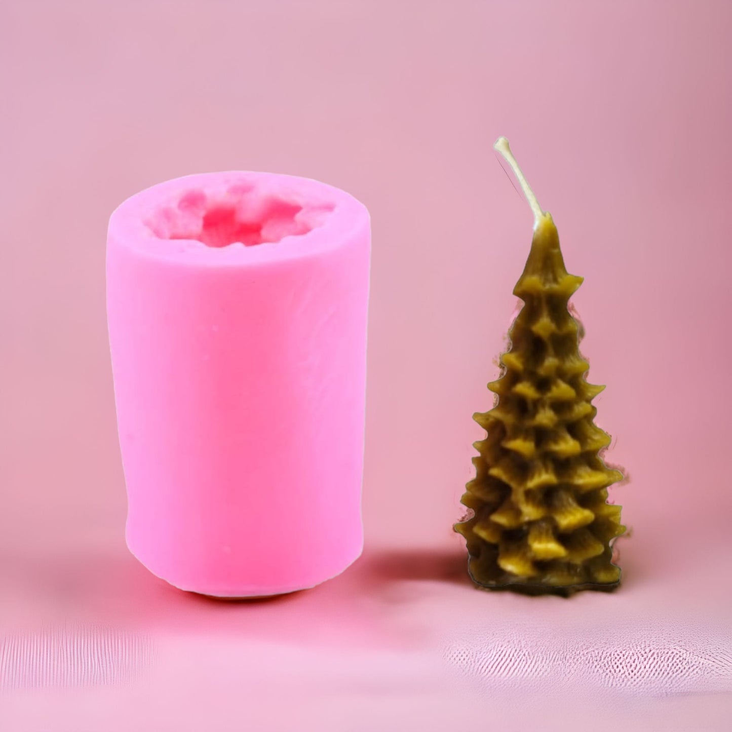 3D Christmas Tree Candle Mold-Donagh Bees
