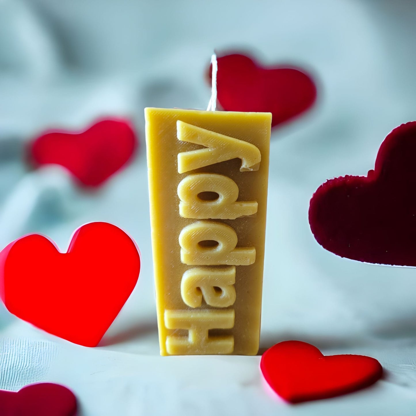 Happy Beeswax Candle-Donagh Bees