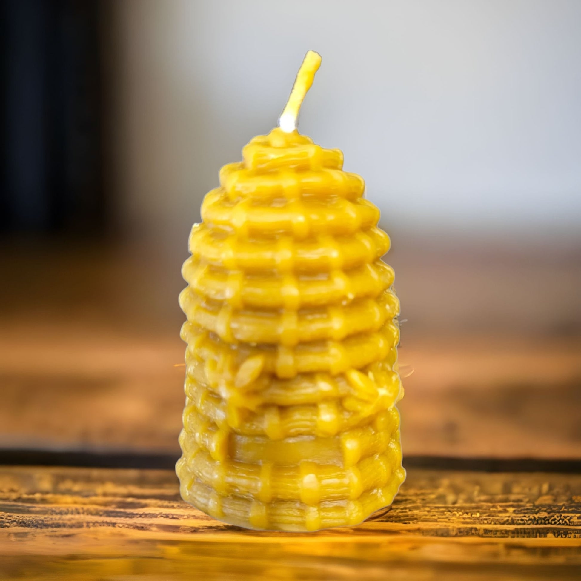Bee Hive Skep Candle-Donagh Bees