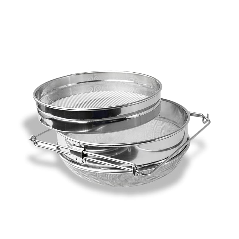 Double Strainer Stainless Steel-Donagh Bees