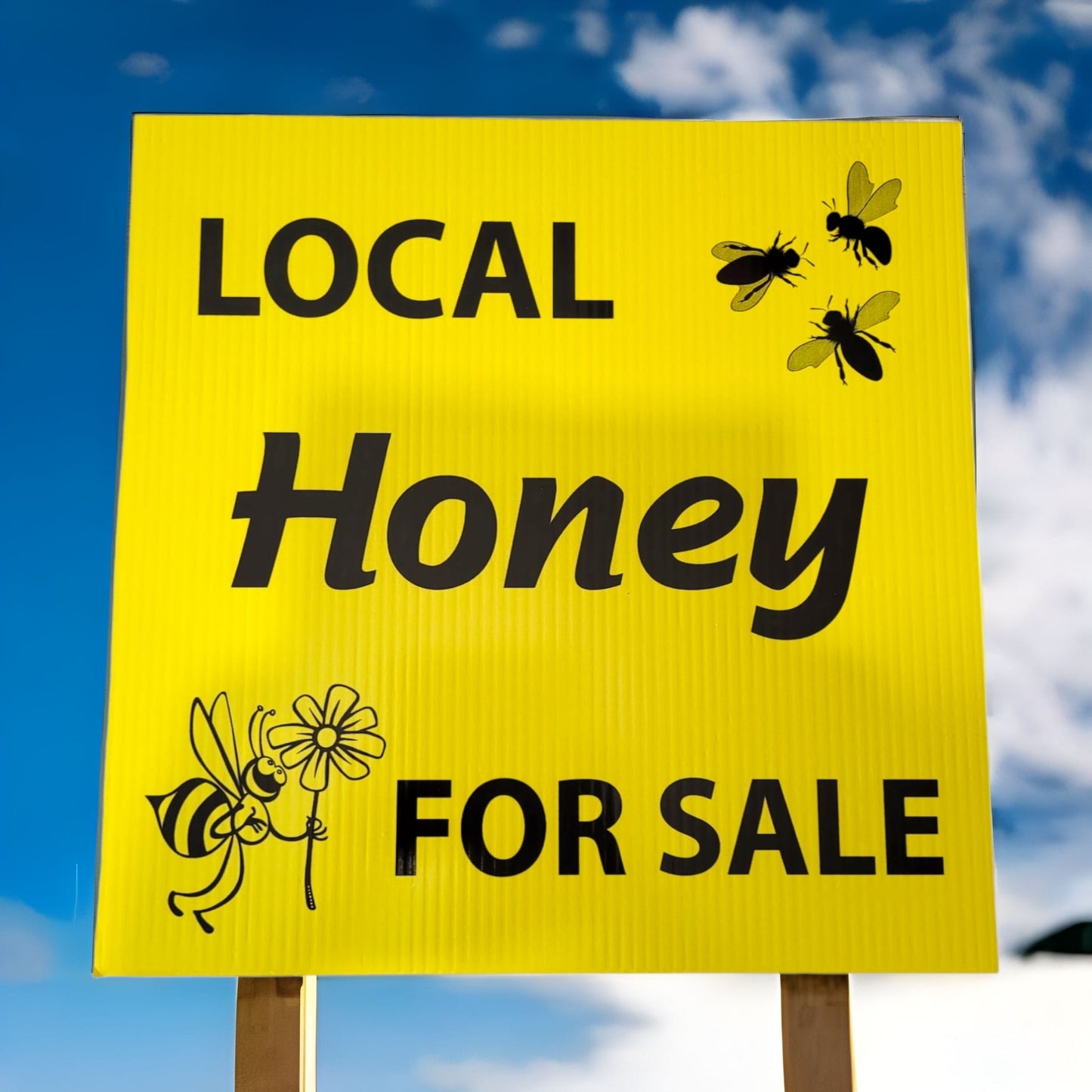 Local Honey For Sale Sign-Donagh Bees