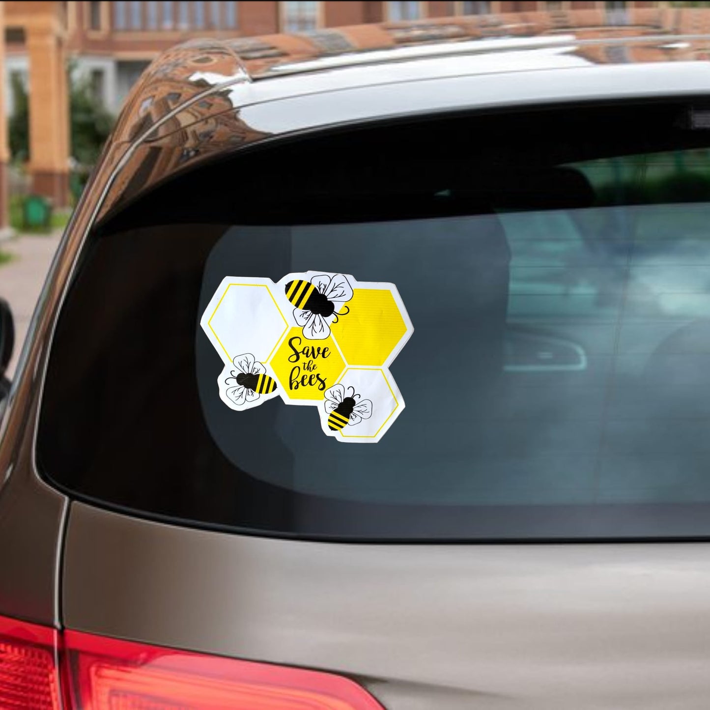Save The Bees Car Sticker-Donagh Bees