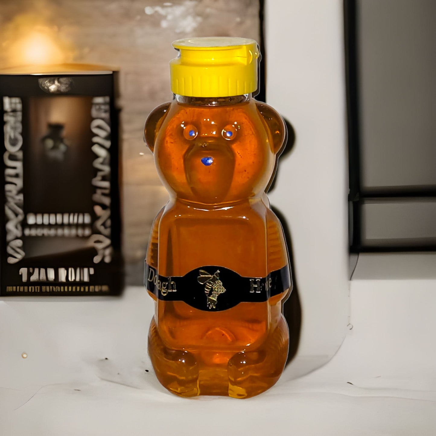 Squeeze Honey Bear (500g)-Donagh Bees