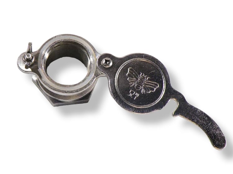 Stainless Steel Honey Gate Valve-Donagh Bees