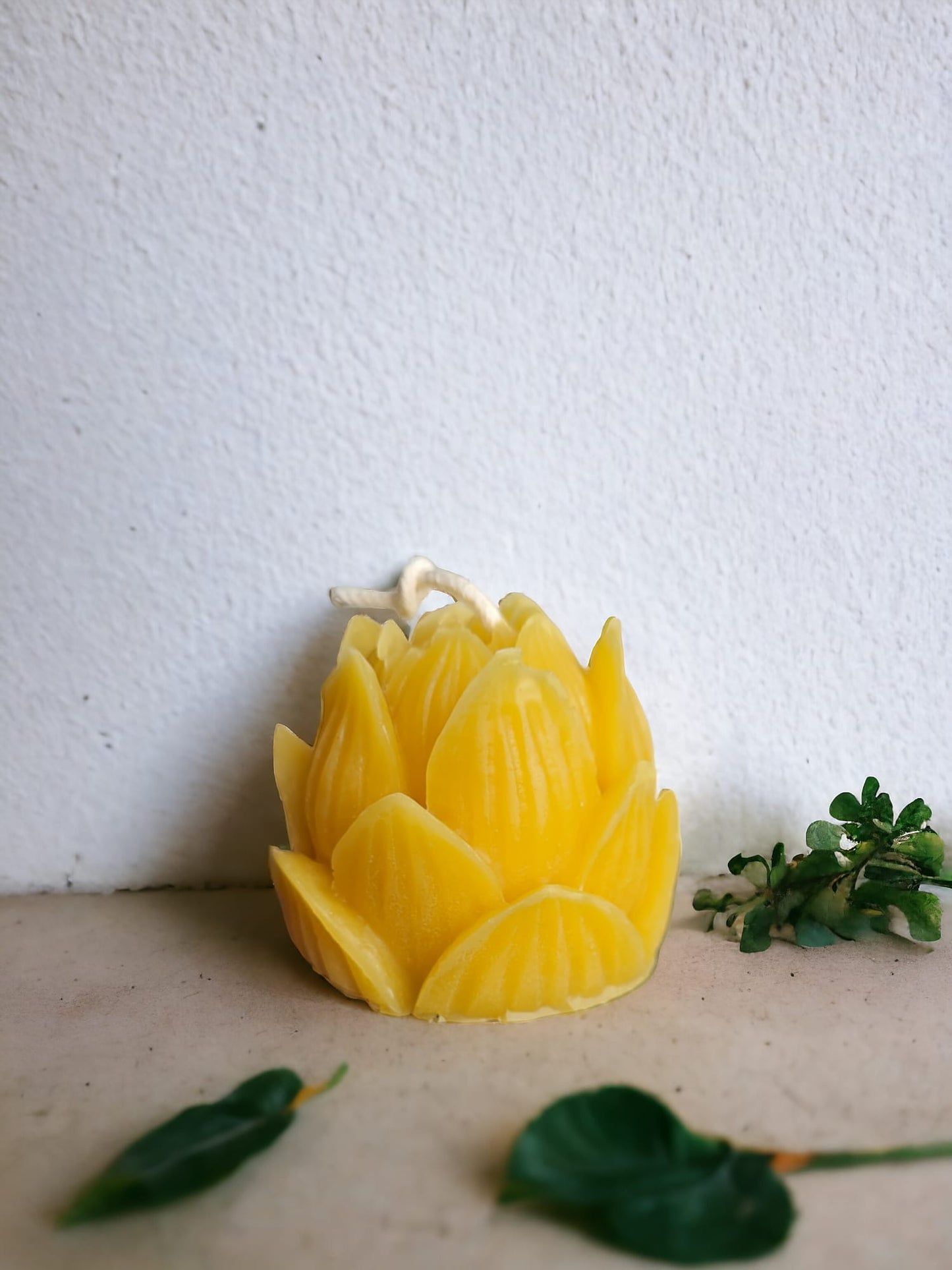 Lotus Flower Candle-Donagh Bees