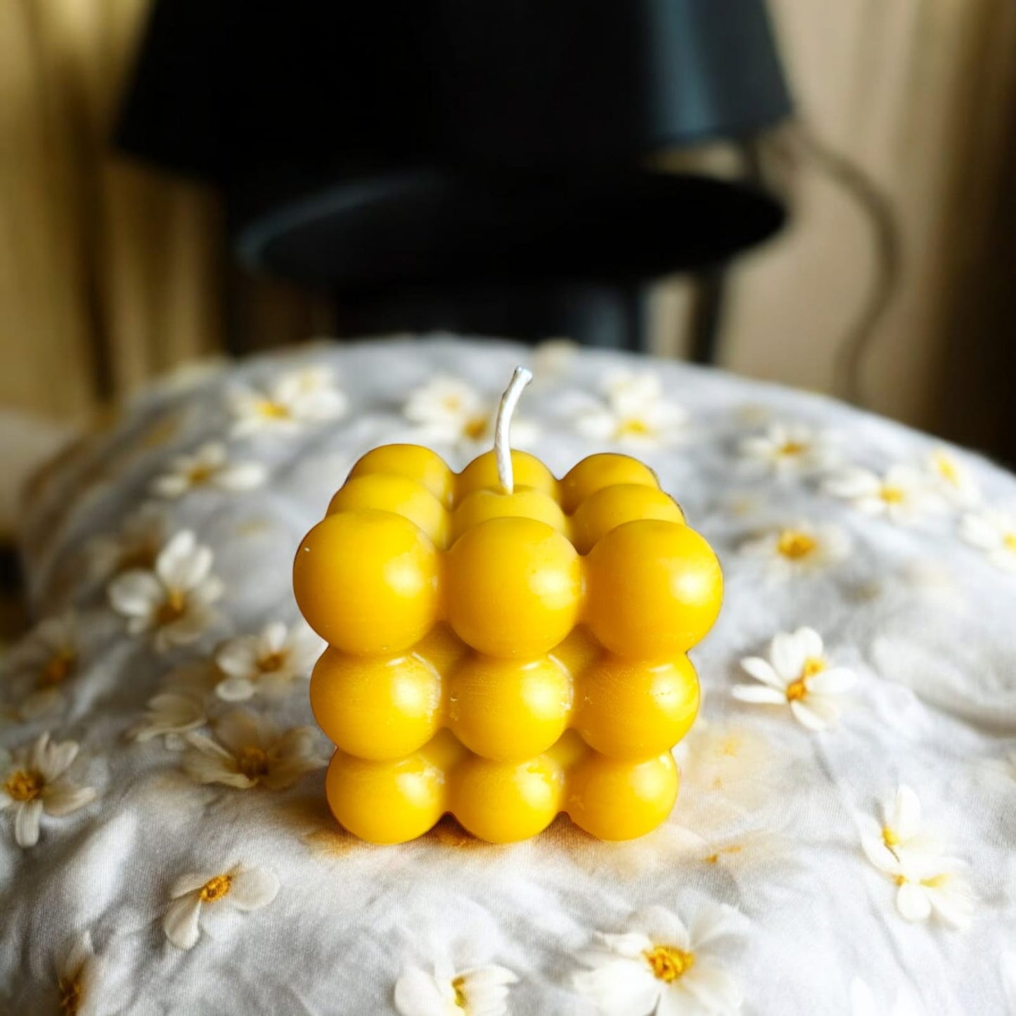 Bubble Beeswax Candles