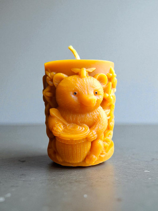 Bear & Bee Candle