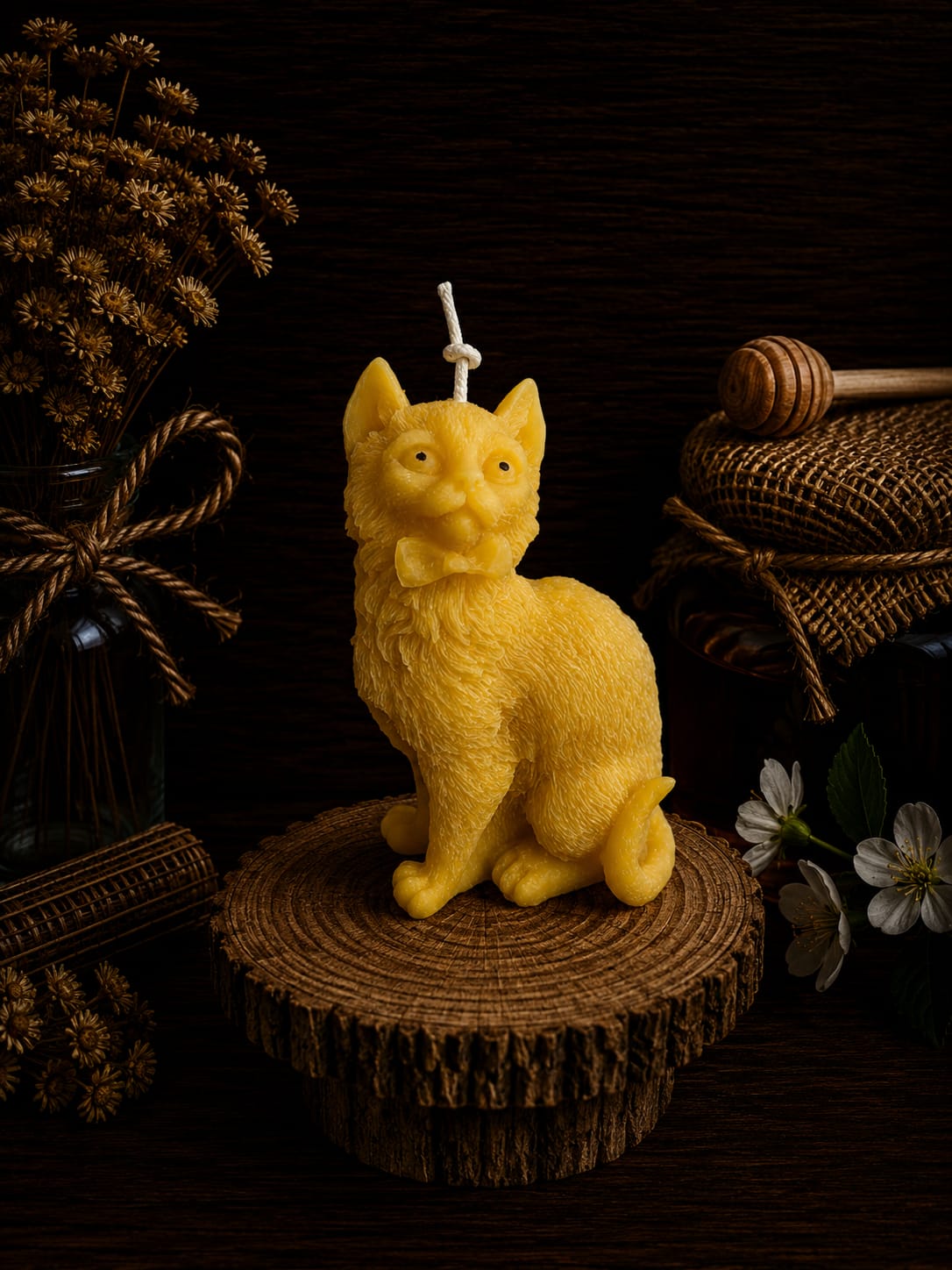 Cat Candle