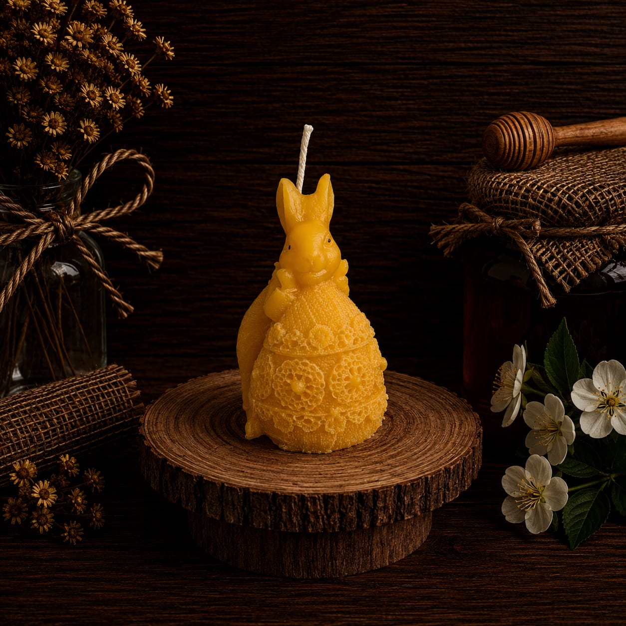 Cute Rabbit Candle