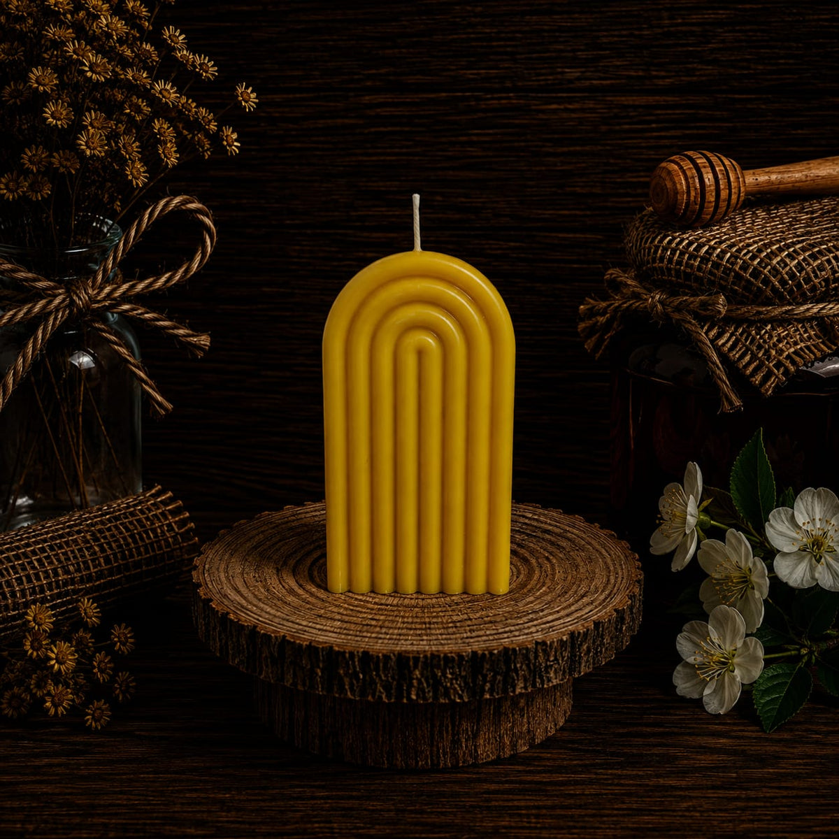 Rainbow Arch Candle