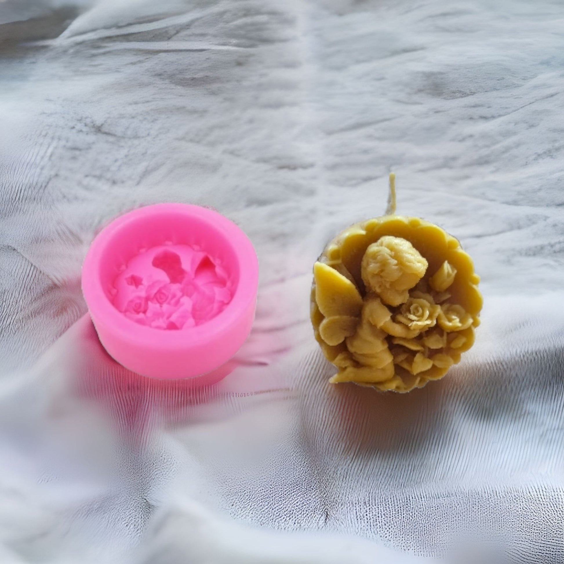 Silicone Mold for Beeswax