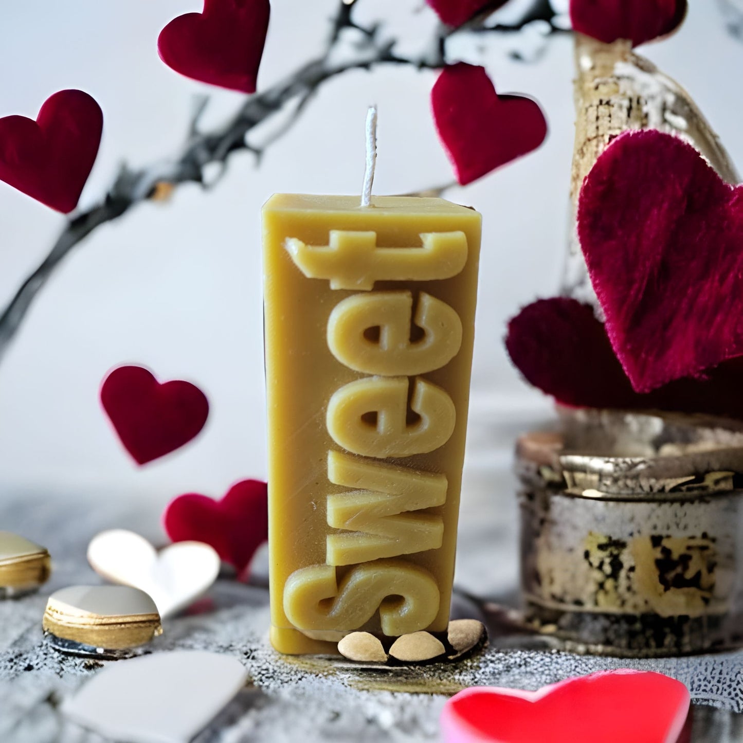 Sweet Beeswax Candle-Donagh Bees