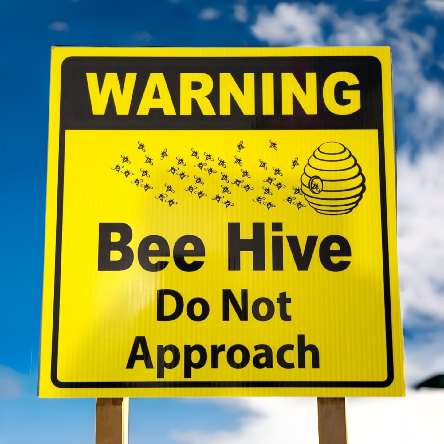 Beekeeping Safety Sign