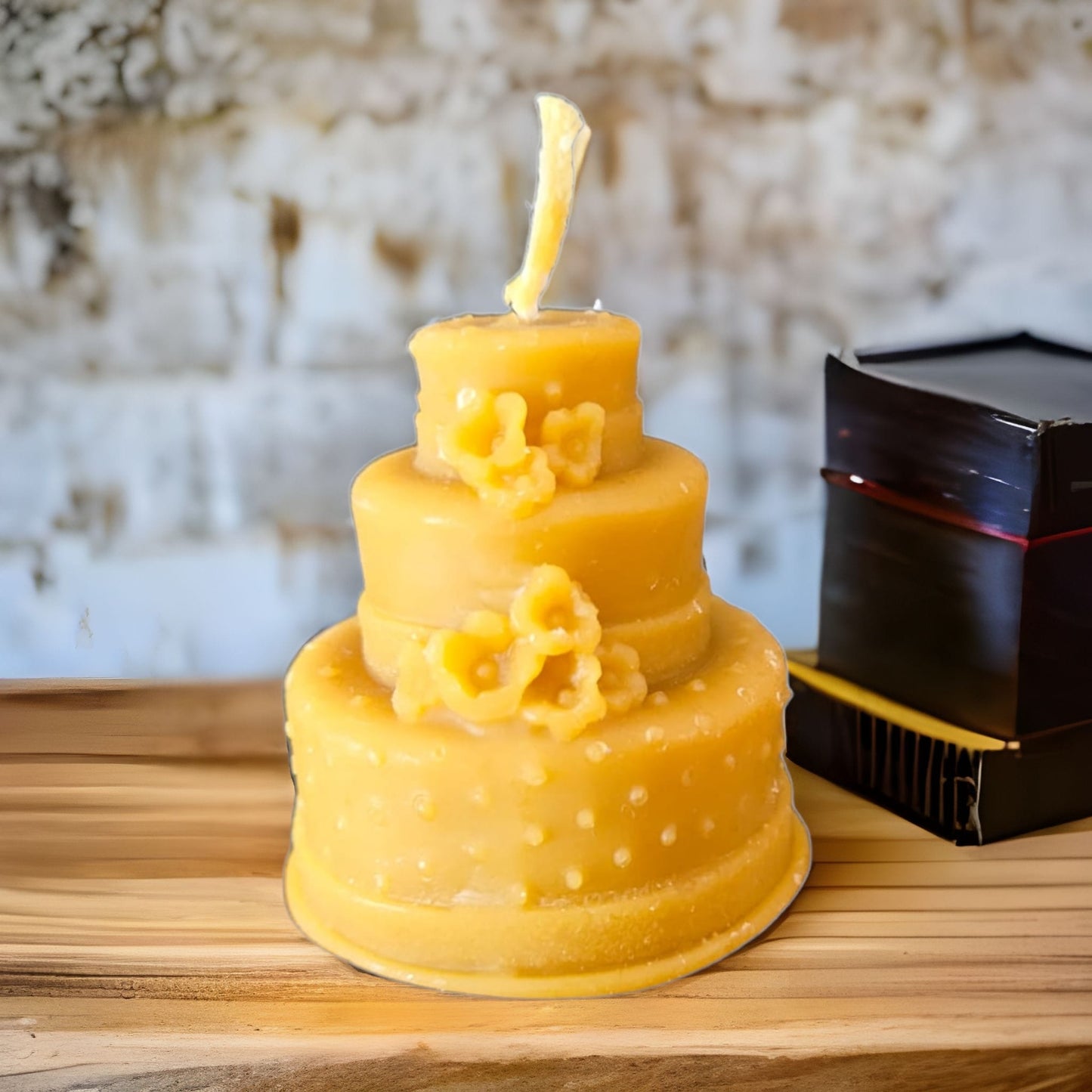 Beeswax Birthday Candle 