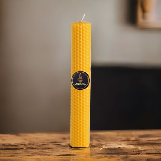 Rolled Beeswax Candle - Donagh Bees