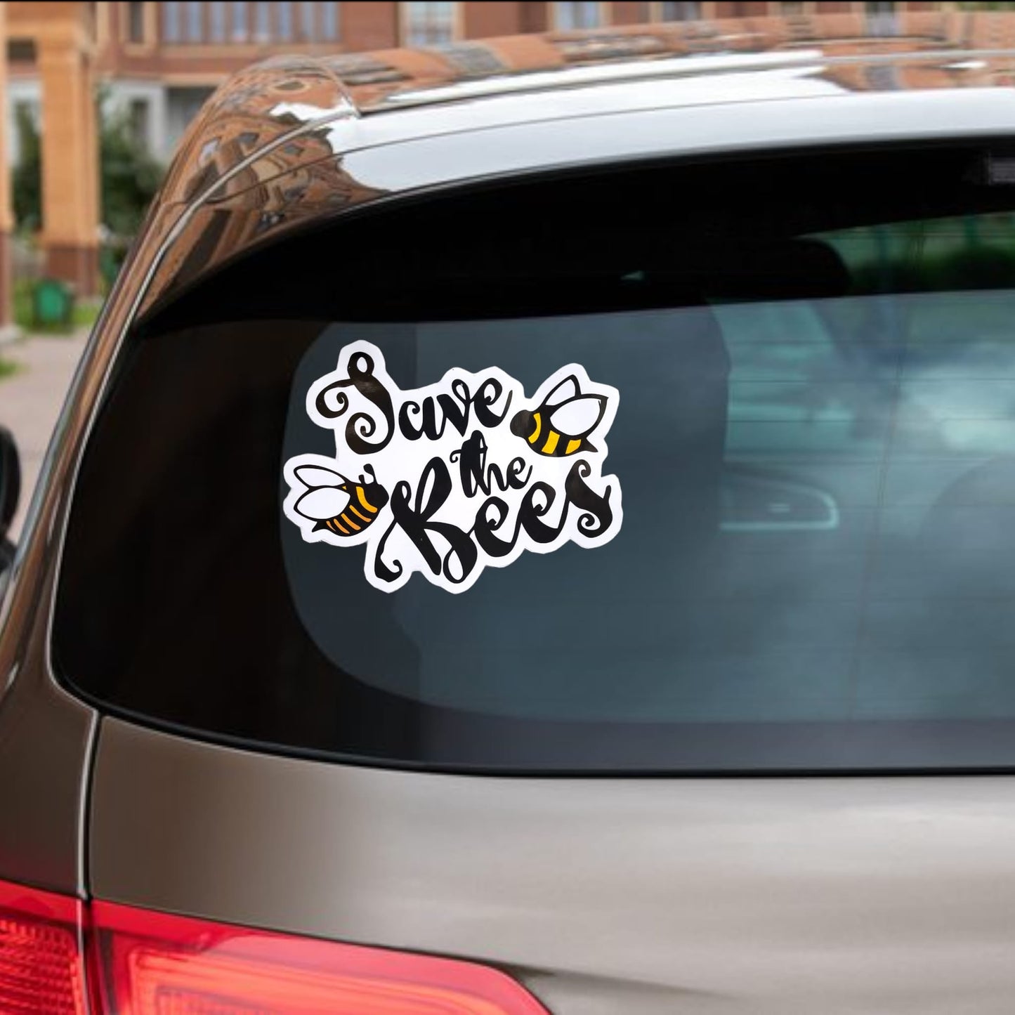 Save The Bees Car Sticker - Donagh Bees