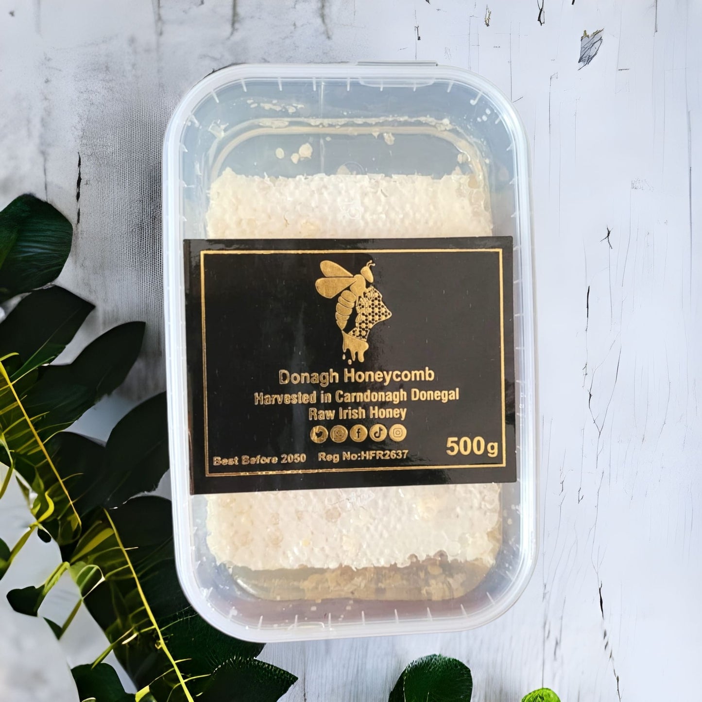 Wildflower Honeycomb 500g - Donagh Bees
